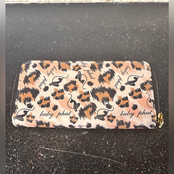 Baby Phat Zipper Wallet - Picture 3 of 4